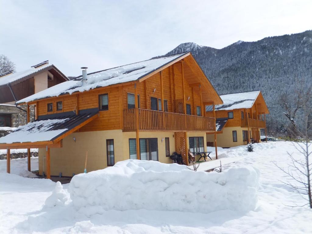 Les Chalets Fleurs De France - Kota Saint-Dalmas Bagian luar foto